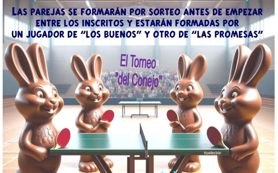 TORNEO DE DOBLES ENTRE LOS MIEMBROS DE NUESTRO CLUB. (Torneo del Conejo 2025)