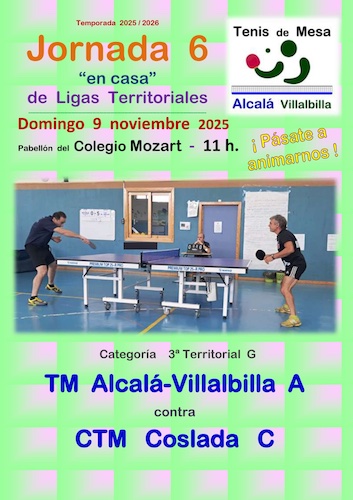 6ª Jornada de Liga 2025/2026.