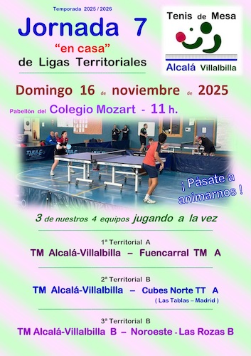 7ª Jornada de Liga 2025/2026.