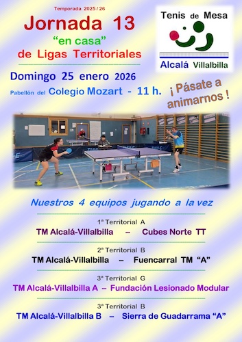 13ª Jornada de Liga 2025/2026.