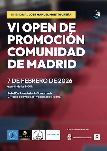 VI Open Promoción Comunidad de Madrid. (Algunas fotos)